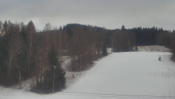 Dojezd hlavní sjezdovky