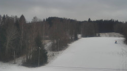 Dojezd hlavní sjezdovky