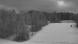 Dojezd hlavní sjezdovky