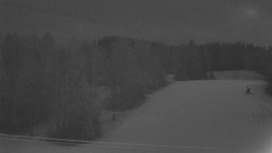 Dojezd hlavní sjezdovky