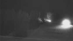 Dojezd hlavní sjezdovky