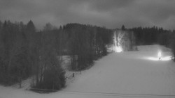 Dojezd hlavní sjezdovky