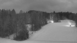 Dojezd hlavní sjezdovky