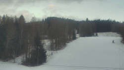 Dojezd hlavní sjezdovky