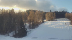 Dojezd hlavní sjezdovky