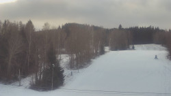 Dojezd hlavní sjezdovky