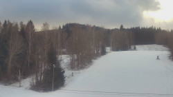 Dojezd hlavní sjezdovky