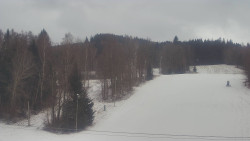 Dojezd hlavní sjezdovky