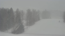 Dojezd hlavní sjezdovky