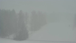 Dojezd hlavní sjezdovky