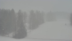 Dojezd hlavní sjezdovky