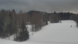 Dojezd hlavní sjezdovky