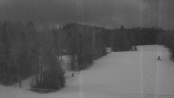 Dojezd hlavní sjezdovky