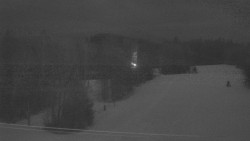 Dojezd hlavní sjezdovky