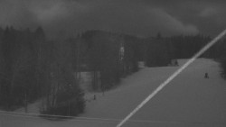 Dojezd hlavní sjezdovky