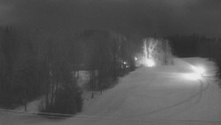 Dojezd hlavní sjezdovky