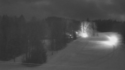 Dojezd hlavní sjezdovky