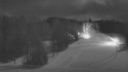 Dojezd hlavní sjezdovky