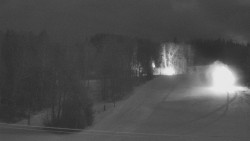 Dojezd hlavní sjezdovky