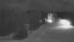 Dojezd hlavní sjezdovky