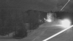 Dojezd hlavní sjezdovky