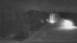 Dojezd hlavní sjezdovky