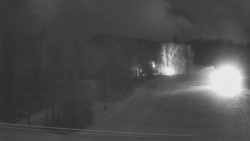 Dojezd hlavní sjezdovky