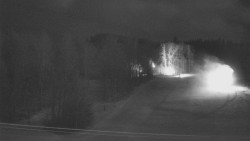 Dojezd hlavní sjezdovky