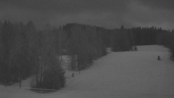 Dojezd hlavní sjezdovky