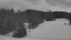 Dojezd hlavní sjezdovky