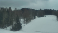 Dojezd hlavní sjezdovky