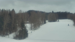 Dojezd hlavní sjezdovky