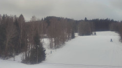 Dojezd hlavní sjezdovky