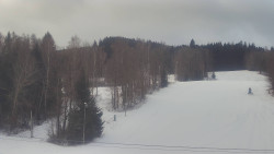 Dojezd hlavní sjezdovky