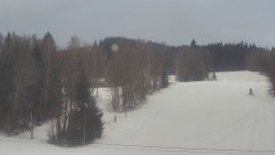 Dojezd hlavní sjezdovky