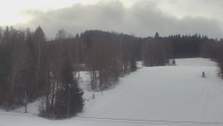 Dojezd hlavní sjezdovky