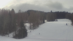 Dojezd hlavní sjezdovky