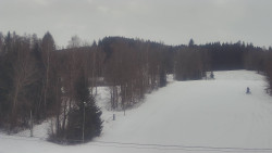 Dojezd hlavní sjezdovky