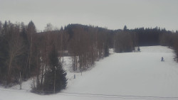 Dojezd hlavní sjezdovky