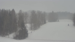 Dojezd hlavní sjezdovky