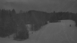 Dojezd hlavní sjezdovky