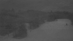 Dojezd hlavní sjezdovky