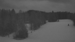 Dojezd hlavní sjezdovky