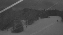 Dojezd hlavní sjezdovky