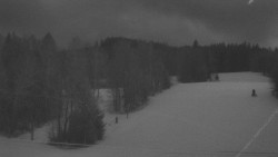 Dojezd hlavní sjezdovky