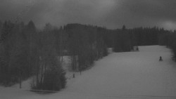 Dojezd hlavní sjezdovky