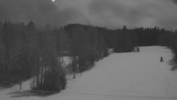 Dojezd hlavní sjezdovky