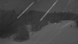 Dojezd hlavní sjezdovky