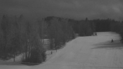 Dojezd hlavní sjezdovky