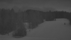 Dojezd hlavní sjezdovky